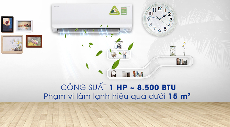 Máy lạnh Inverter Daikin FTKC25UAVMV/ RKC25UAVMV - Hàng chính hãng