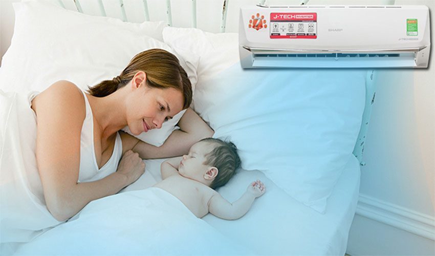 Máy lạnh Inverter 1.5 HP Sharp AH-X12SEW - Hàng chính hãng