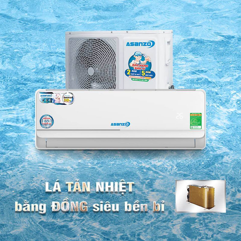 Máy lạnh Inverter Asanzo K09A - Hàng chính hãng