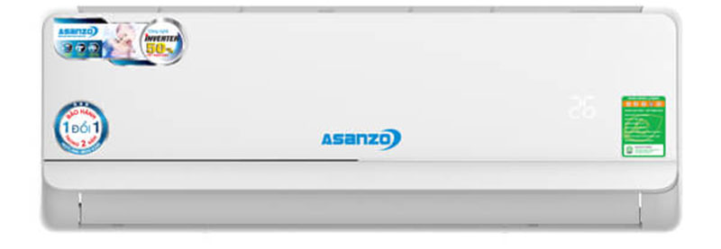 Máy lạnh Inverter Asanzo K12A - Hàng chính hãng