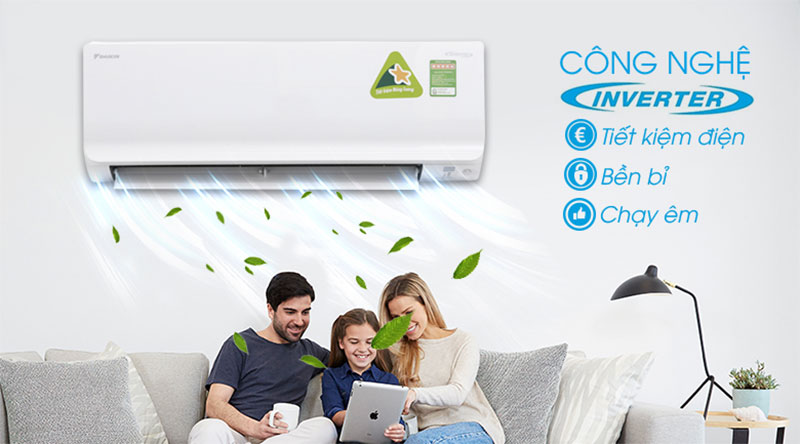 Máy lạnh Inverter Daikin ATKC25TAVMV/ARKC25TAVMV - Hàng chính hãng