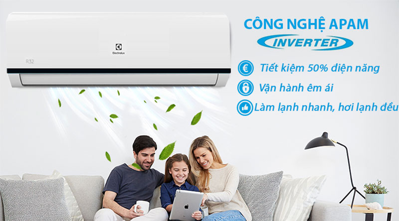 Máy lạnh Inverter ELectrolux ESV12CRO-B1 - Hàng chính hãng