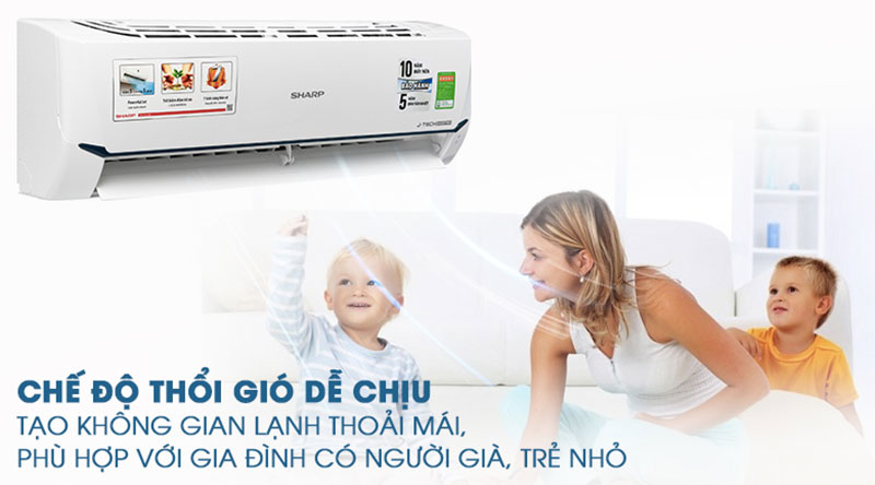 Máy lạnh Inverter Sharp AH-X12XEW  - Hàng chính hãng
