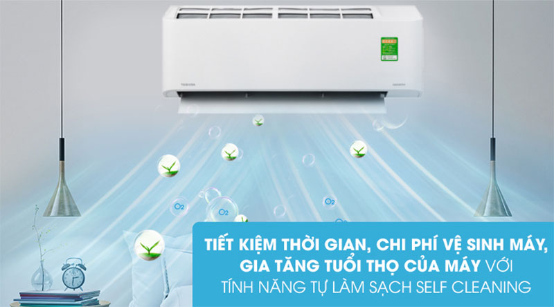 Máy lạnh Inverter Toshiba RAS-H18C2KCVG-V/H18C2ACVG-V - Hàng chính hãng