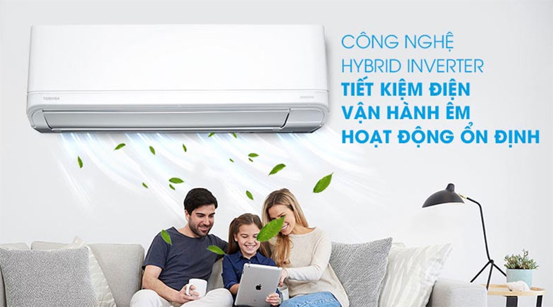 Máy lạnh Inverter Toshiba RAS-H18J2KCVRG-V - Hàng chính hãng