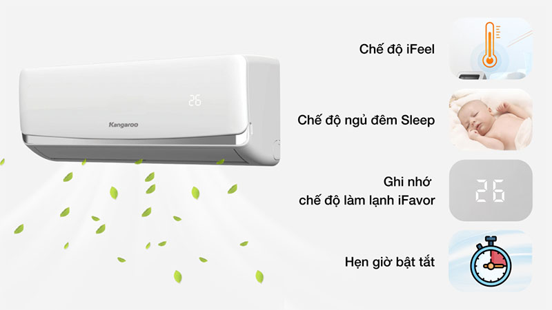 Máy lạnh Kangaroo 2 HP KGAC18CN - Hàng chính hãng