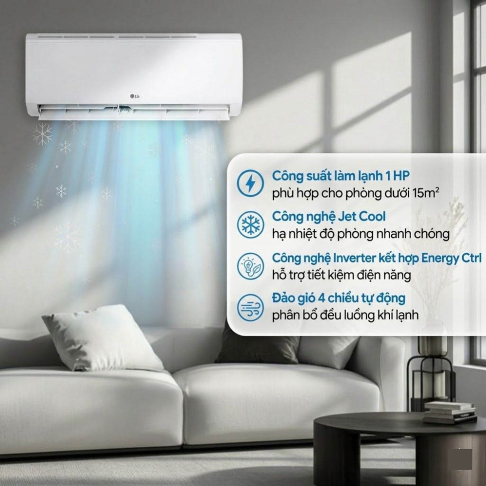 Máy lạnh LG Inverter 1 HP IFC09M1 - Hàng chính hãng
