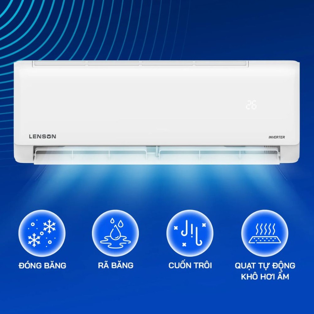 Máy lạnh Lenson Inverter 2 HP LV-18CX1 - Hàng chính hãng