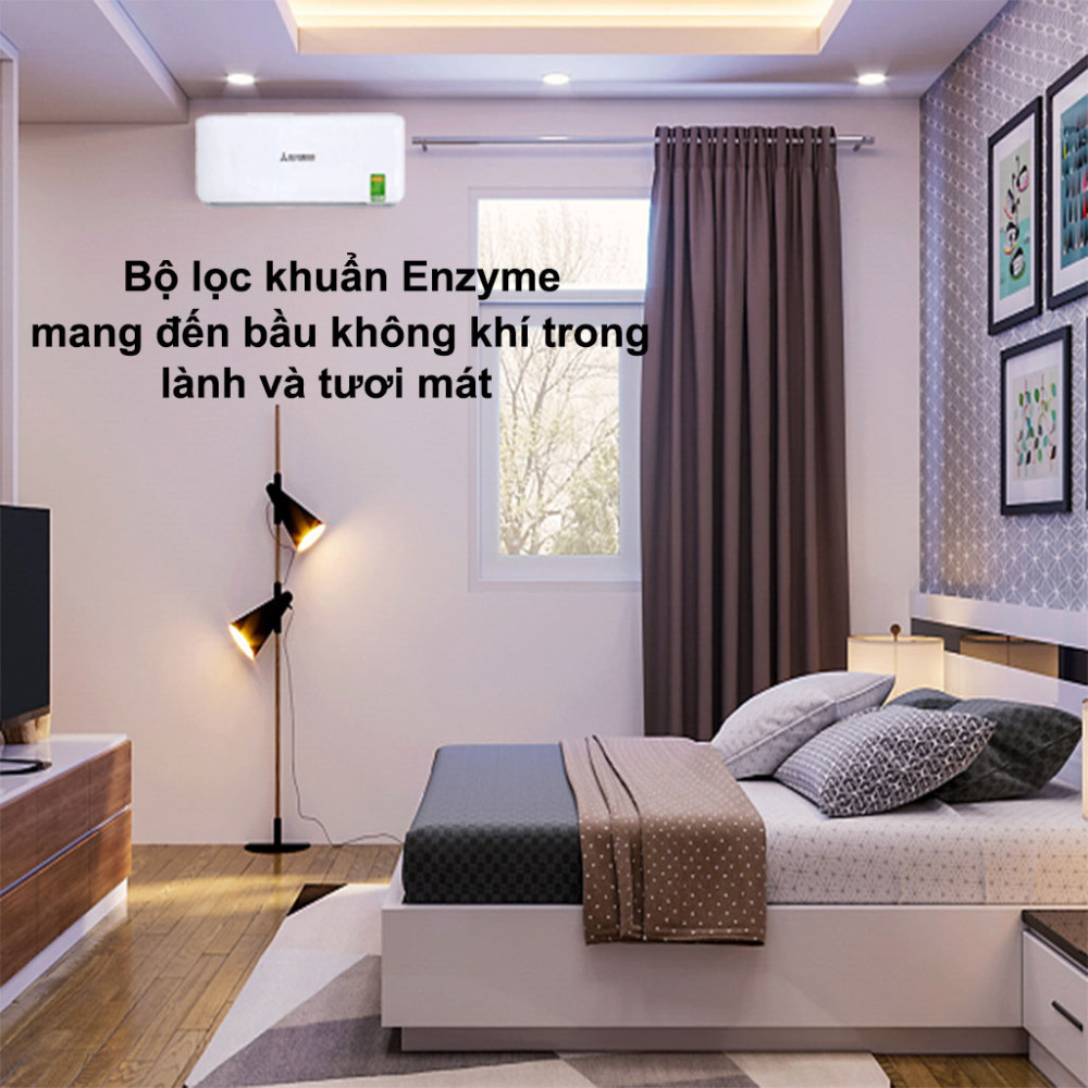 Máy lạnh Mitsubishi Heavy Inverter 2.5HP SRK24YXS-W5 - Hàng chính hãng