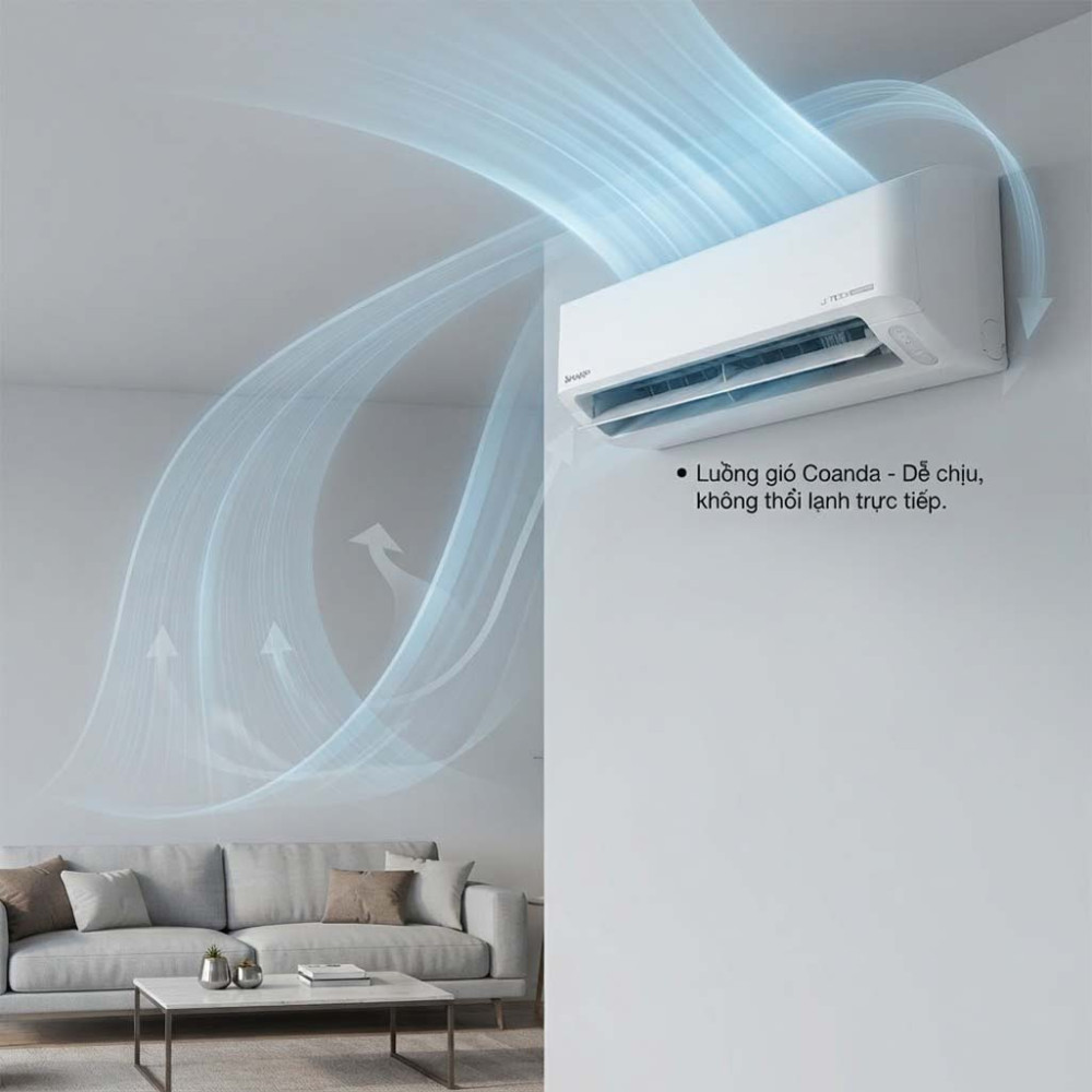 Máy lạnh Sharp Inverter 1 HP AH-X10DEW - Hàng chính hãng