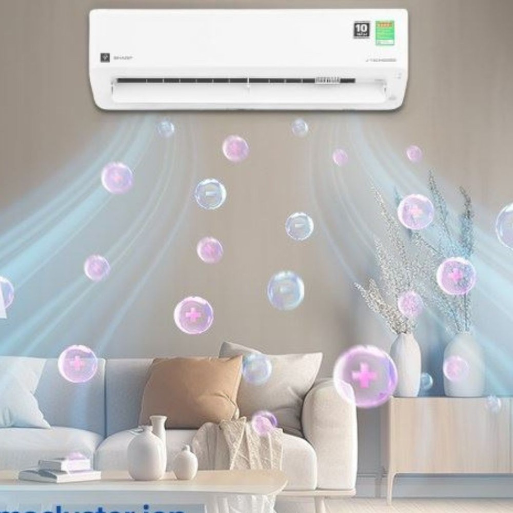 Máy lạnh Sharp inverter 2 HP AH-XP18CMW - Hàng chính hãng