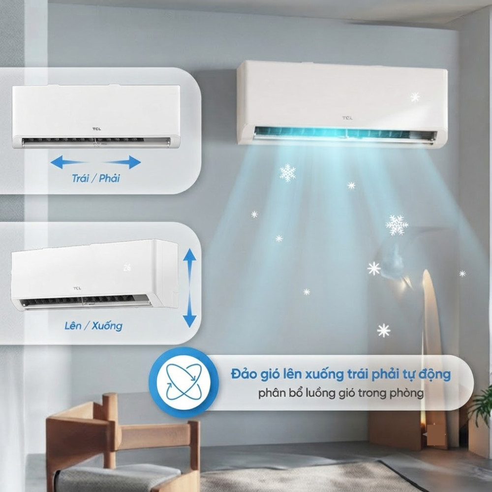 Máy lạnh TCL Inverter 2 HP TBI-18CSD/TPHI - Hàng chính hãng