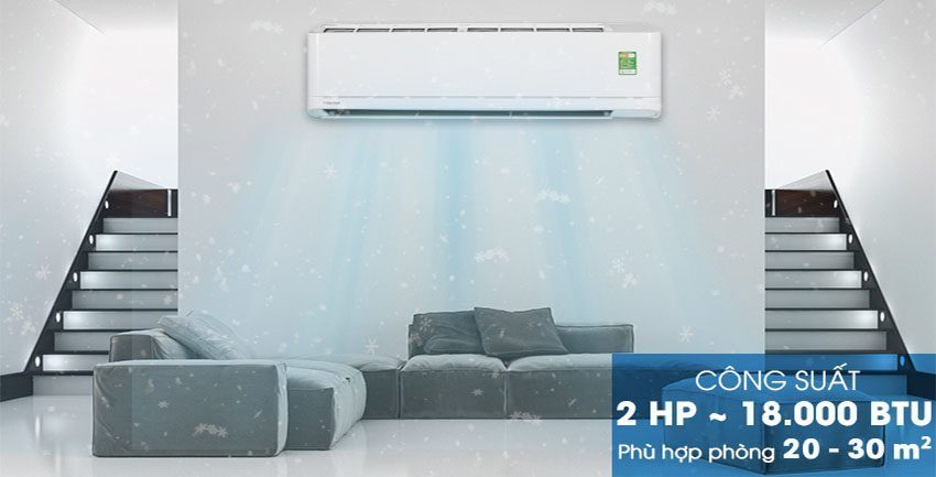 Máy lạnh Toshiba RAS-H18U2KSG-V - Hàng chính hãng