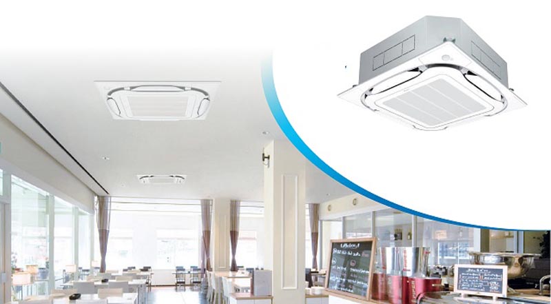 Máy lạnh âm trần Daikin FCFC71DVM/RZFC71DVM+BRC2E61+BYCQ125E - Hàng chính hãng