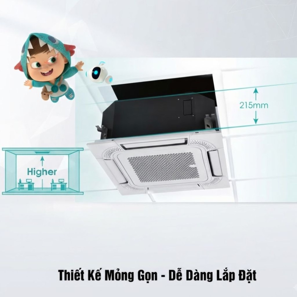 Máy lạnh âm trần Hisense 3.0HP AUC-30CR4RDKA - Hàng chính hãng