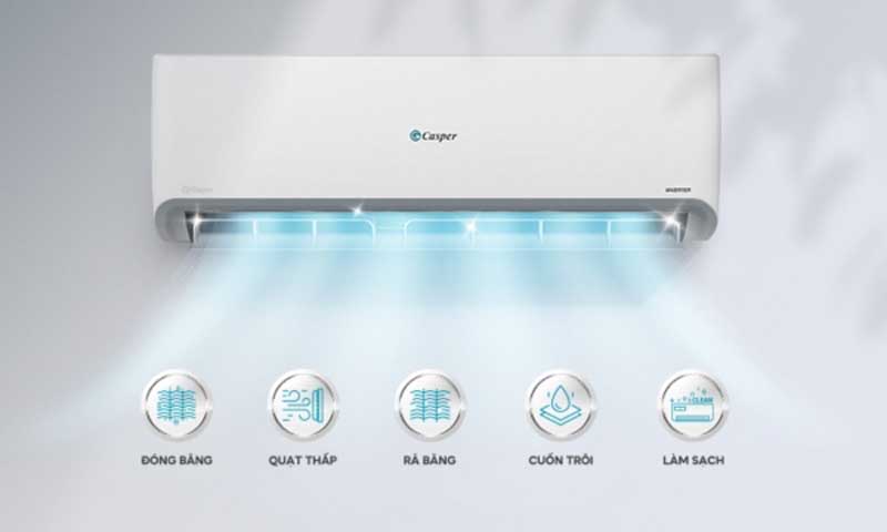 Máy lạnh Casper Inverter 1.5 HP GC-12IS35 - Hàng chính hãng
