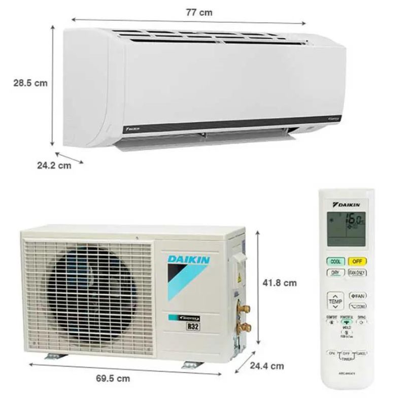 Điều hòa 1 chiều Daikin Inverter FTKB25YVMV - Hàng chính hãng