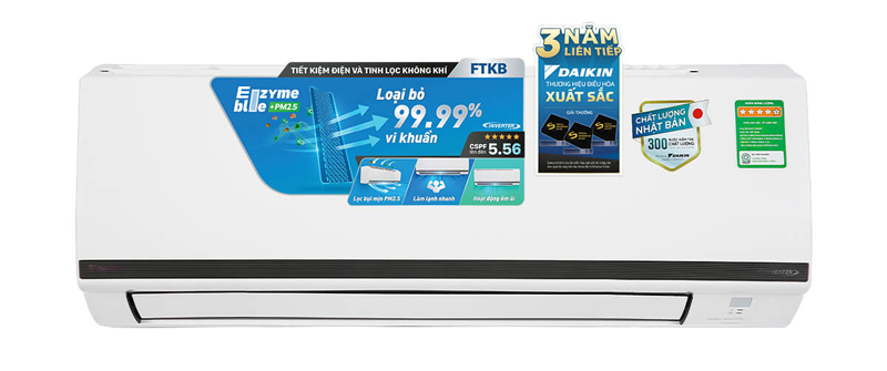 Máy lạnh Daikin inverter 2.2 HP FTKB60YVMV - Hàng chính hãng