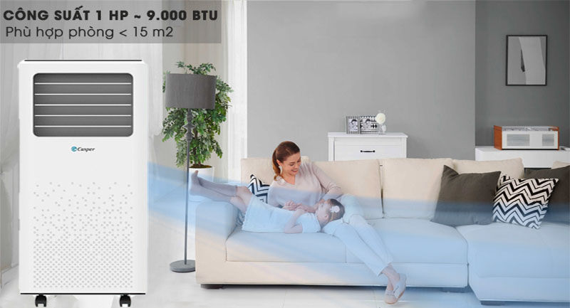 Máy lạnh di động Casper PC-09TL33 - Hàng chính hãng