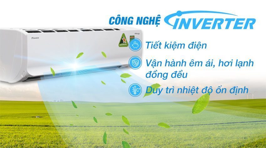 Máy lạnh inverter Daikin FTKC50TVMV - Hàng chính hãng