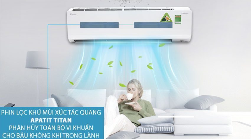 Máy lạnh inverter Daikin FTKC50TVMV - Hàng chính hãng