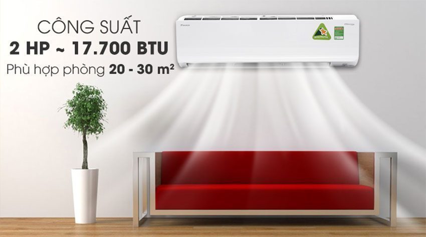 Máy lạnh inverter Daikin FTKC50TVMV - Hàng chính hãng