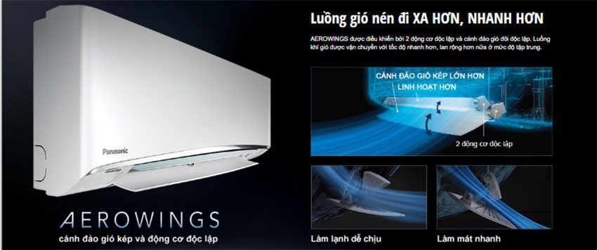 Máy lạnh inverter Panasonic CU/CS-U12VKH-8 - Hàng chính hãng