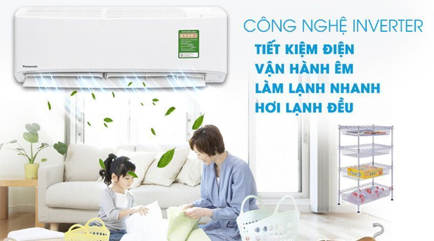 Máy lạnh inverter Panasonic CU/CS-XPU12WKH-8 - Hàng chính hãng