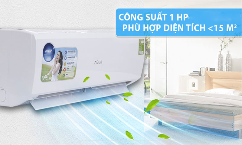 Máy lạnh một chiều Aqua AQA-KCR9NC - Hàng chính hãng