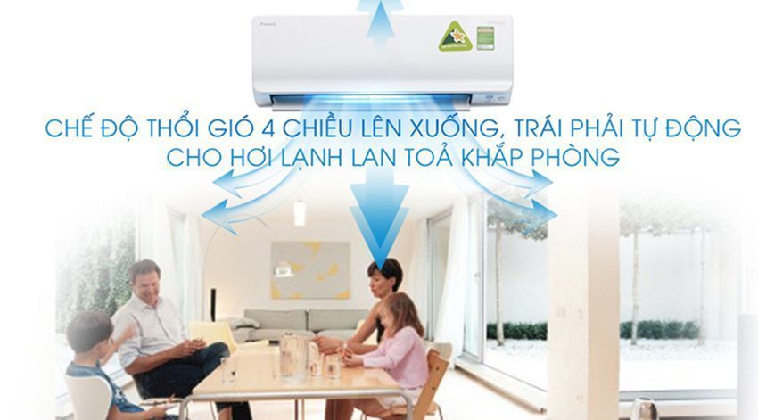 Máy lạnh một chiều Inverter Daikin FTKM35SVMV/RKM35SVMV - Hàng chính hãng