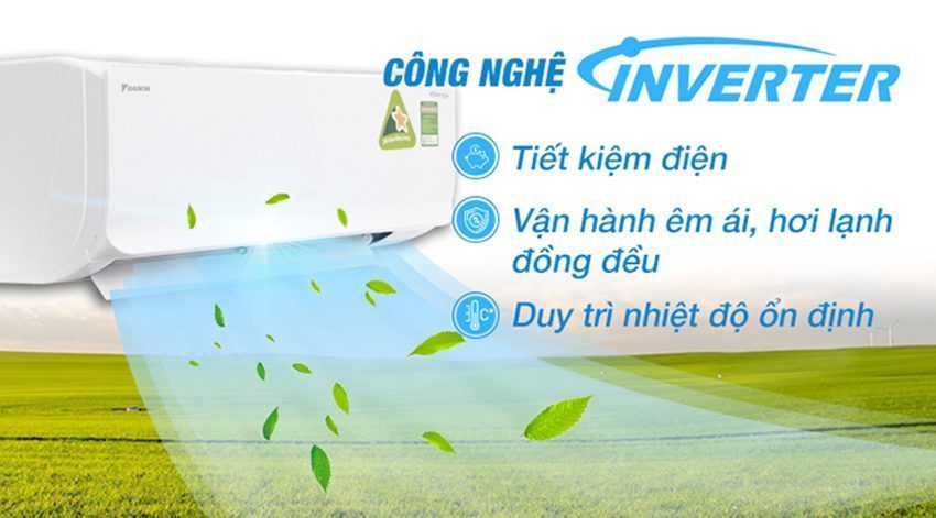 Máy lạnh một chiều Inverter Daikin FTKM35SVMV/RKM35SVMV - Hàng chính hãng