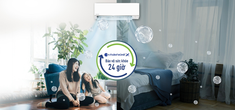 Máy lạnh Panasonic Inverter 2 HP CU/CS-RU18AKH-8 - Hàng chính hãng