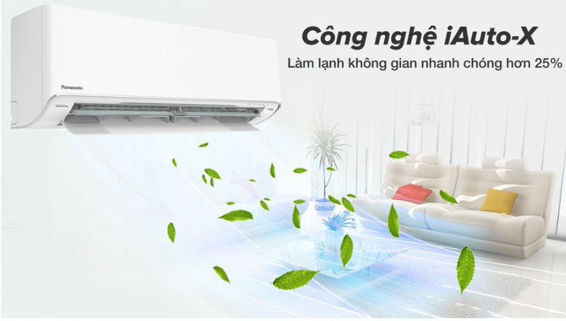 Máy lạnh Panasonic Inverter 1.5 HP CU/CS-XU12ZKH-8 - Hàng chính hãng