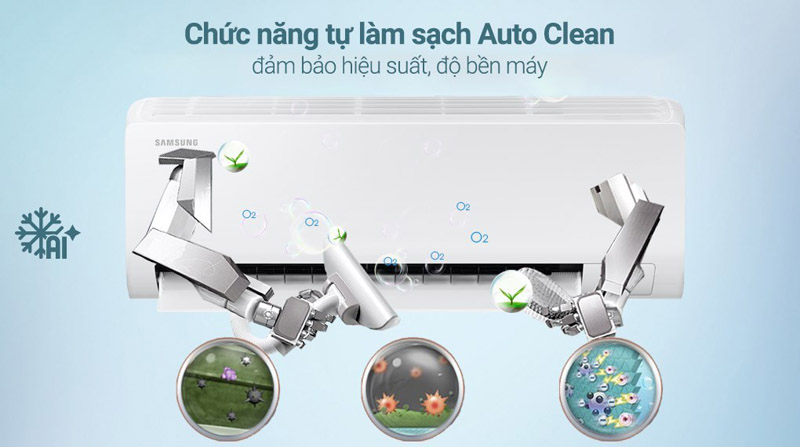 Máy lạnh Samsung Inverter 1.5 Hp AR13DYHZAWKNSV - Hàng chính hãng