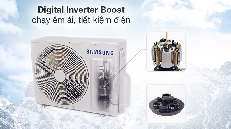 Máy lạnh Samsung Inverter 2 Hp AR18CYFCAWKNSV - Hàng chính hãng