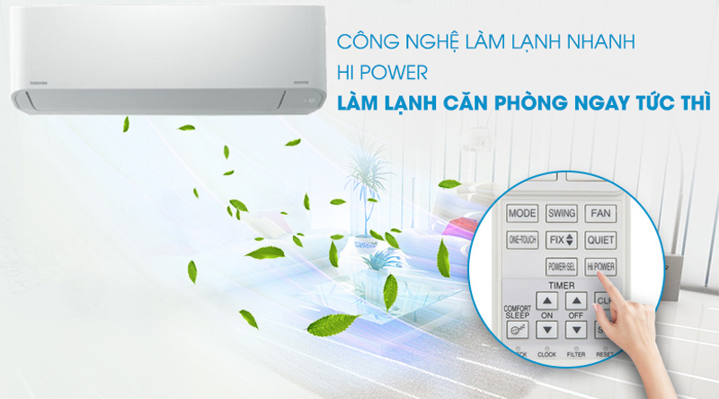 Máy lạnh Toshiba Inverter 2 HP RAS-H18E2KCVG-V - Hàng chính hãng