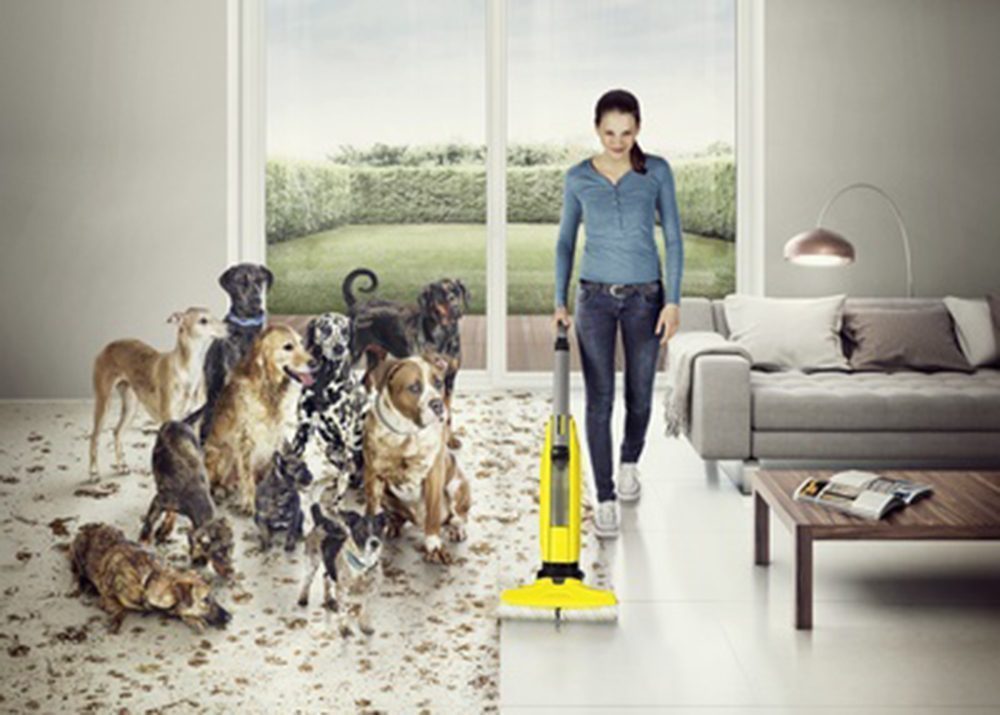 Máy lau sàn Karcher FC 5 PREMIUM (Yellow) - Hàng chính hãng