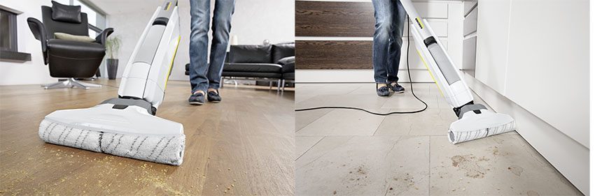 Máy lau sàn và hút bụi Karcher FC 5 PREMIUM (White) - Hàng chính hãng