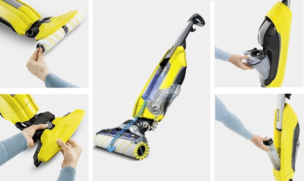 Máy lau sàn Karcher FC 5 PREMIUM (Yellow) - Hàng chính hãng