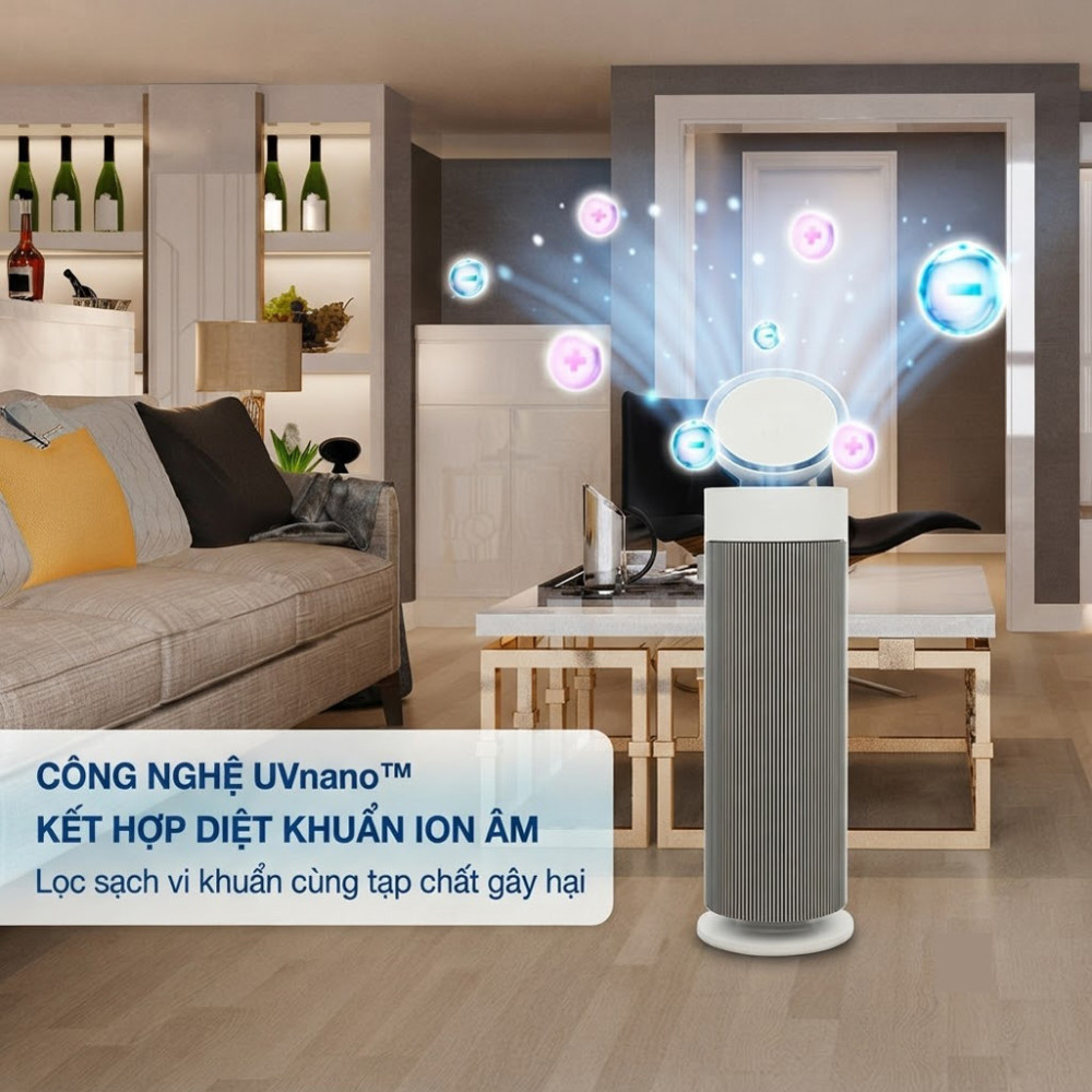 Máy lọc không khí LG PuriCare Aero Booster AS55GGSY0 - Hàng chính hãng