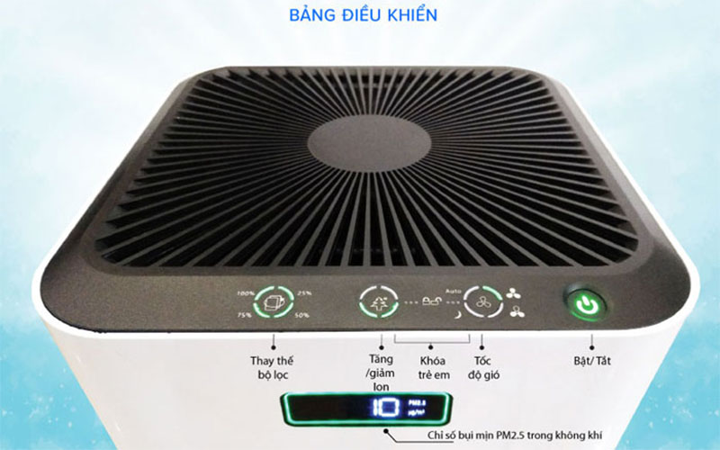 Máy lọc không khí Magic Eco AC-300 - Hàng chính hãng