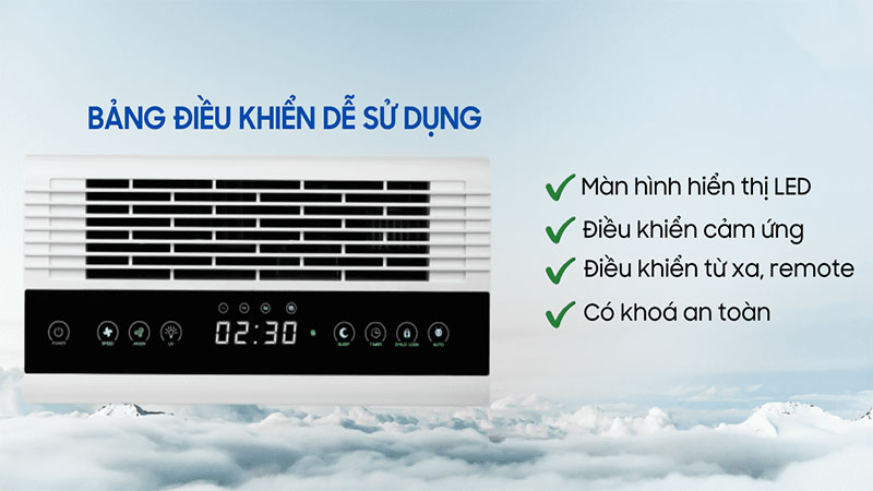 Máy lọc không khí Malloca MAP-07A - Hàng chính hãng