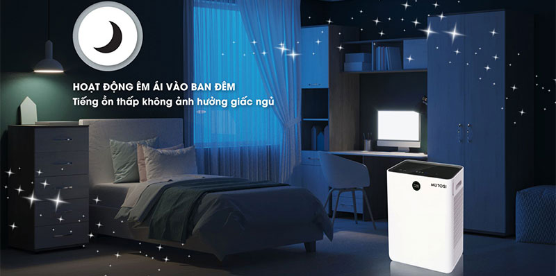 Máy lọc không khí Mutosi MAP-801H-UV - Hàng chính hãng
