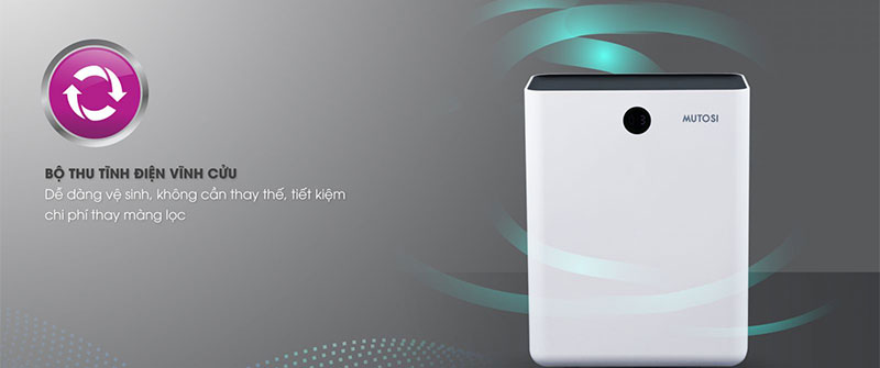 Máy lọc không khí Mutosi MAP-801H-UV - Hàng chính hãng