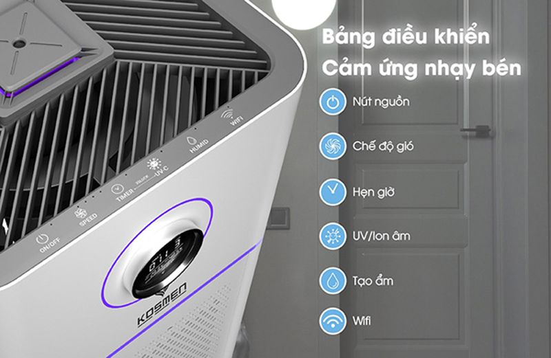 Máy lọc không khí bù ẩm Kosmen KM-A65 - Hàng chính hãng