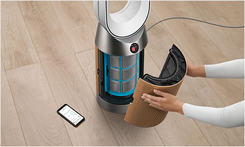 Máy lọc không khí kết hợp quạt không cánh Dyson TP09 - Hàng chính hãng