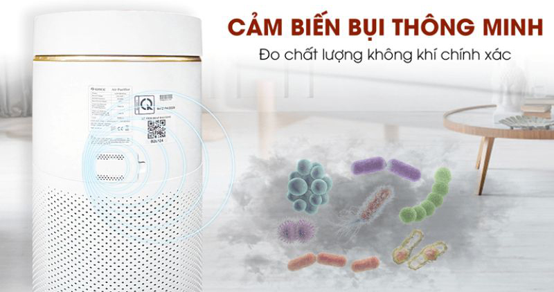 Máy lọc không khí Gree GCF350ASNA - Hàng chính hãng