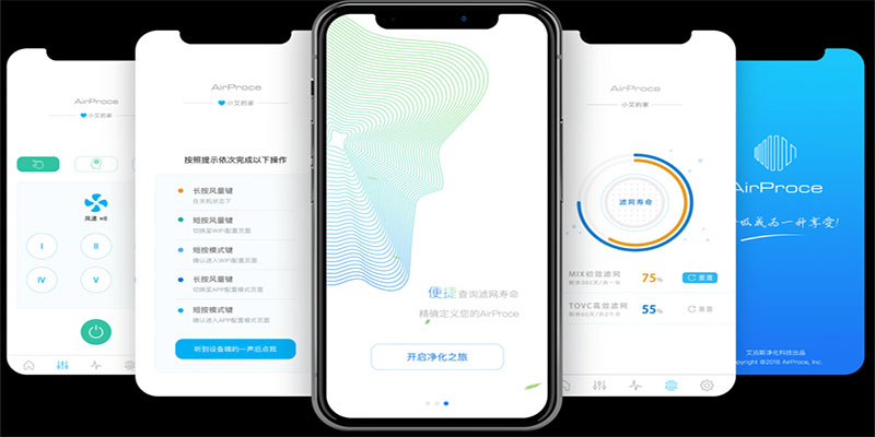 Máy lọc không khí ô tô AirProce AX30 - Hàng chính hãng
