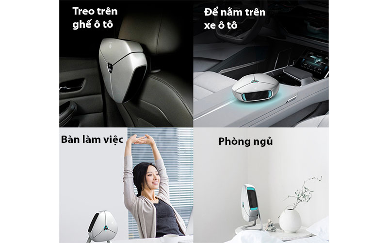 Máy lọc không khí ô tô AirProce AX60 - Hàng chính hãng