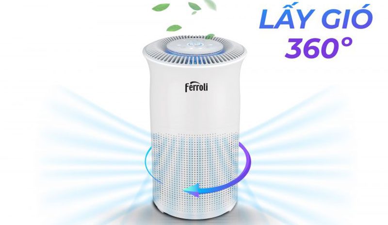 Máy lọc không khí và tạo ionizer Ferroli FAP-60D - Hàng chính hãng